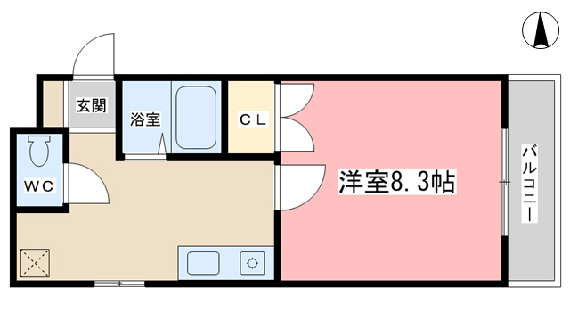 アクア辻脇の間取り写真