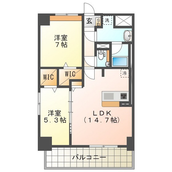La maison de clochetteの間取り写真