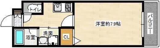 グラカン京都駅前 悠の間取り写真