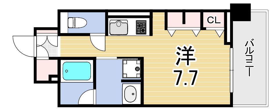 ジオエント西宮北口の間取り写真