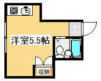 文京区大塚のアパートの間取り