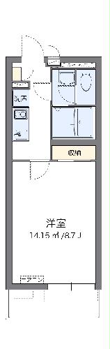 クレイノハイツサングリーンIIの間取り