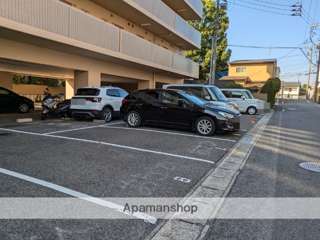駐車場　眺望