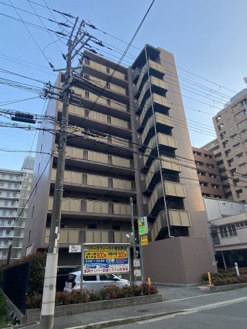 神戸市中央区脇浜町のマンションの建物外観