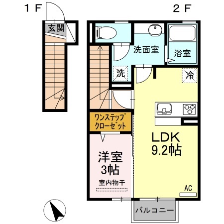 シャルマンハイツの間取り