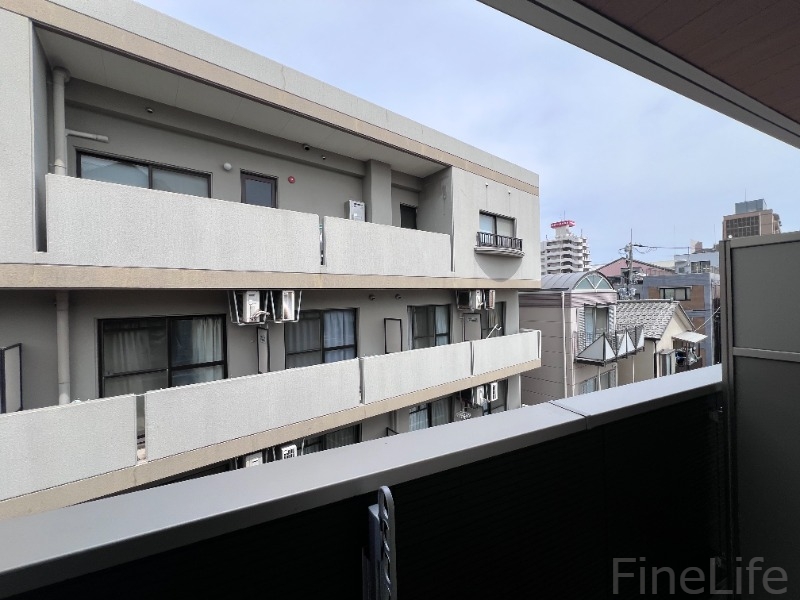 【神戸市兵庫区金平町のアパートの眺望】