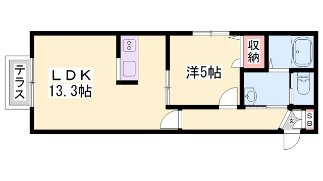 エンカーサ加古川駅北の間取り