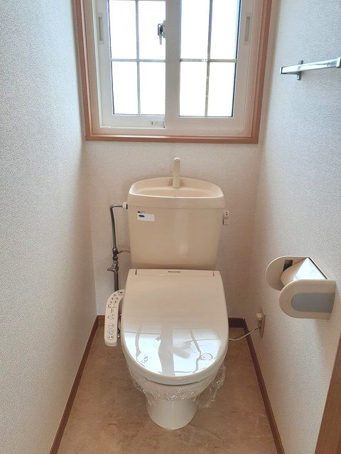 【島田市道悦のアパートのトイレ】