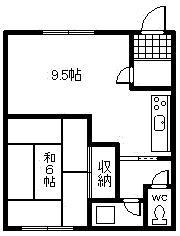 ＣｏｗＣｏｗ南町の間取り