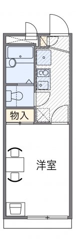 【レオパレス玉川学園の間取り】