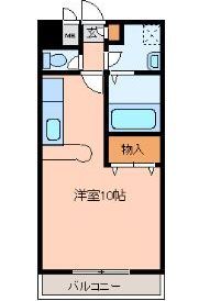 仙台市若林区荒井のマンションの間取り