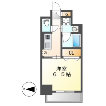 【S-RESIDENCE浅間町の間取り】