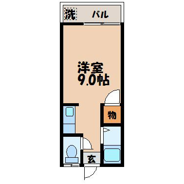 ホワイトハウス西山の間取り