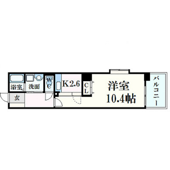 グラビスコート上幟町の間取り