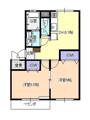 さくらんぼハウスの間取り