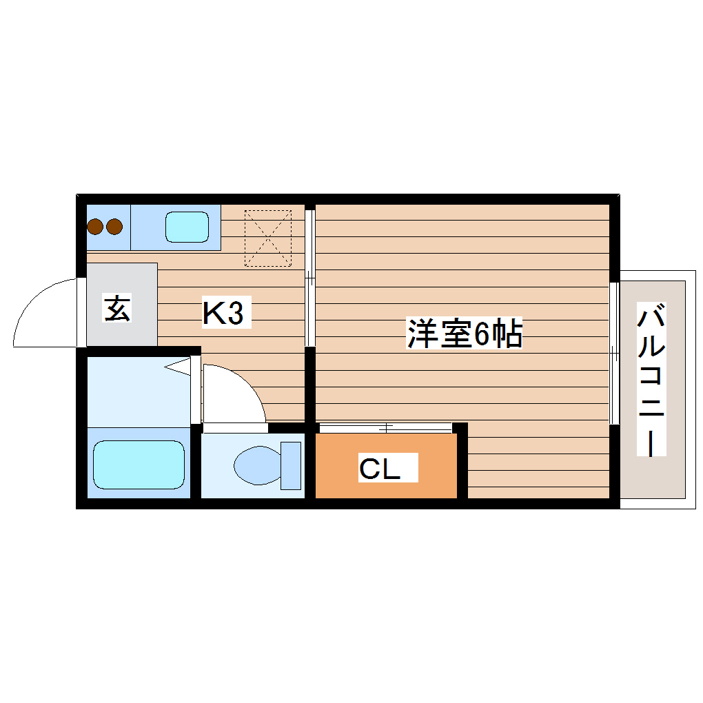 サニー羽黒台の間取り