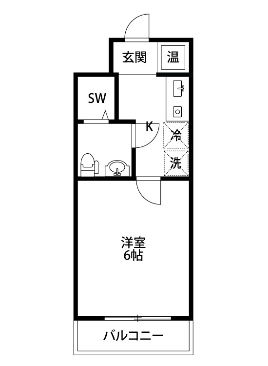 チサンマンション大川前の間取り