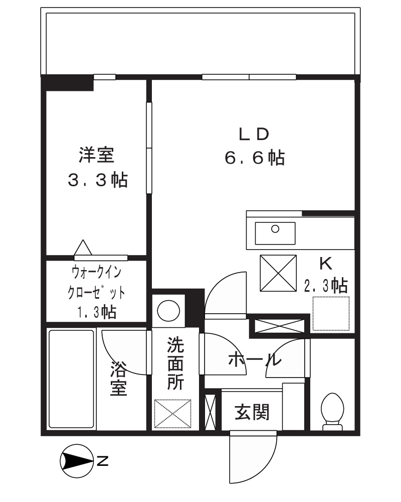 AnnexVilla元住吉の間取り