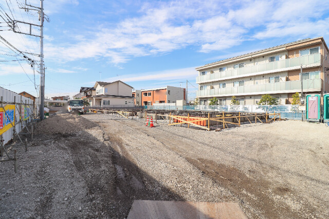 【下都賀郡壬生町大師町のアパートの建物外観】