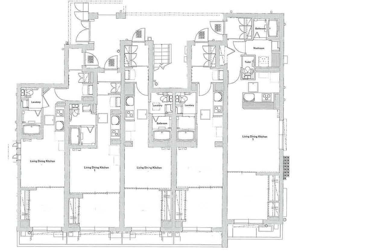 船橋市本中山のマンションの間取り