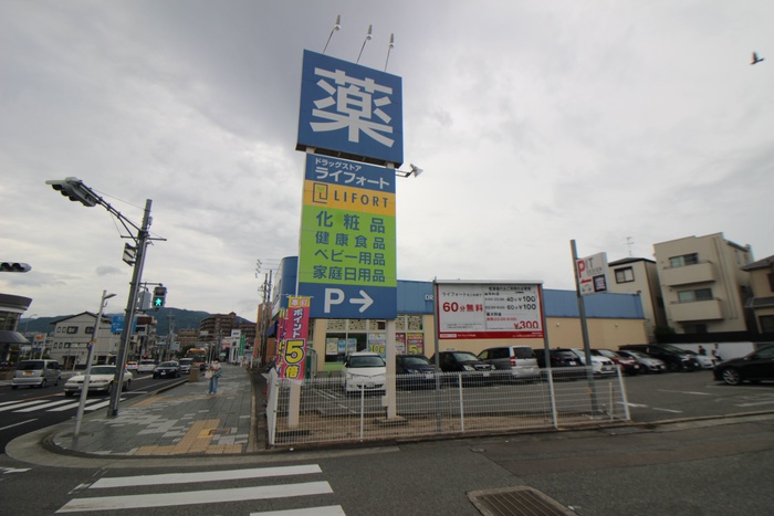 ドラックストア　ライフォート（ドラッグストア）まで850m