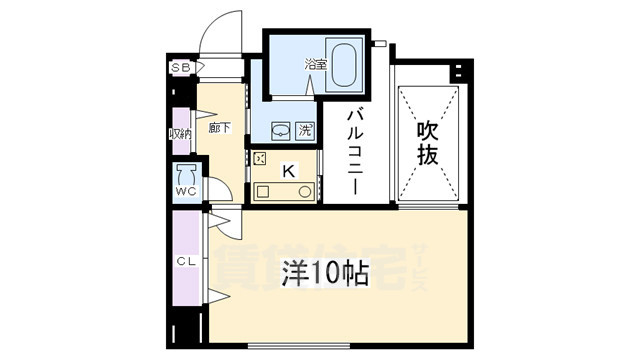 ビレイユ真英河原町の間取り