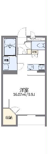 レオパレス菊の間取り