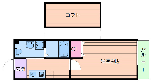 ウエストコートの間取り