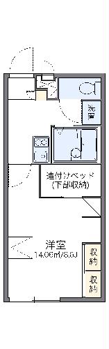 レオパレスマイ　ドーム　大井の間取り