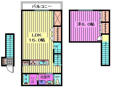 ドゥフィーノの間取り