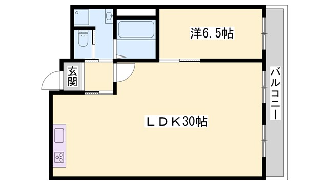 ハイツベネの間取り