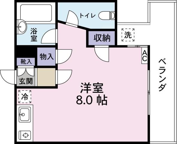 グリーンフォレストの間取り