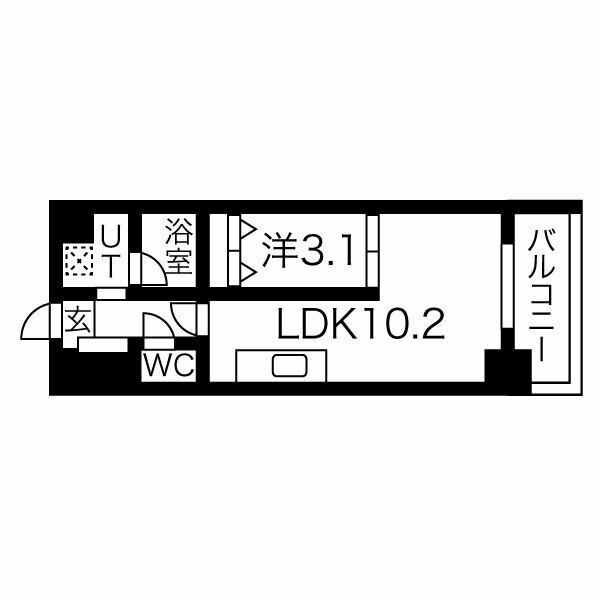 IARIM新瑞橋の間取り