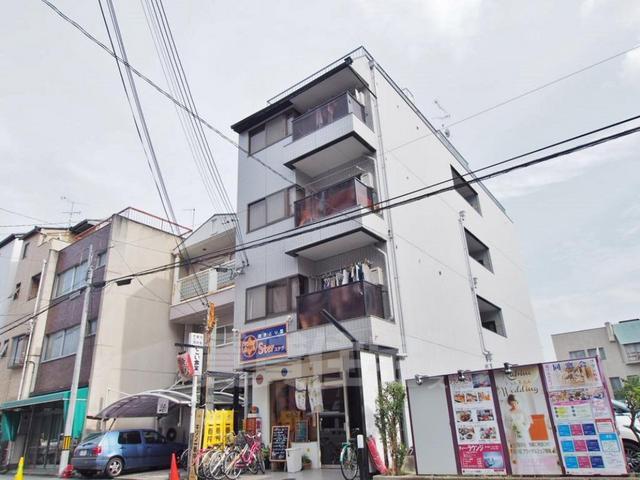 京都市上京区大黒屋町のマンションの建物外観