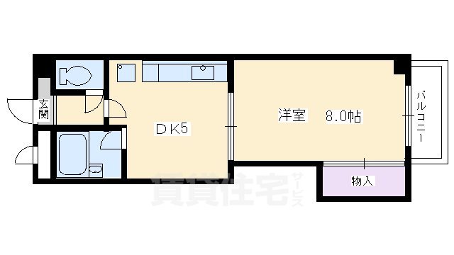 LED.MOAの間取り