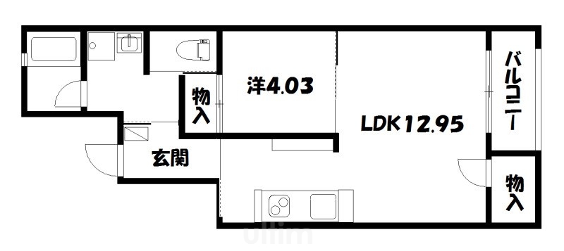 ジランドールすみくらの間取り