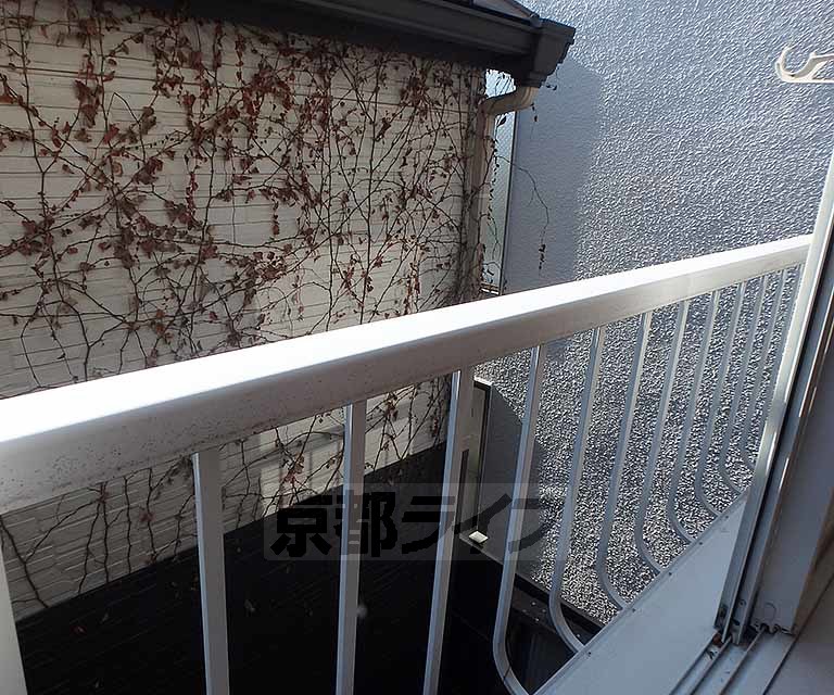 バルコニー　洗濯物干しスペースです。