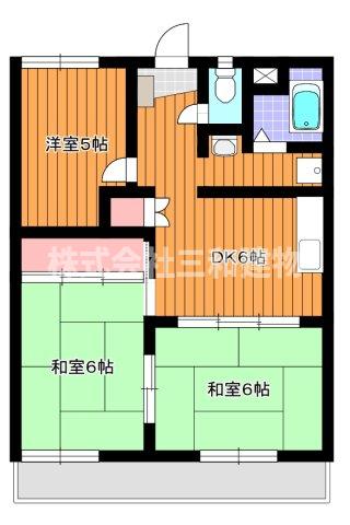 東和ロイヤルハイツの間取り