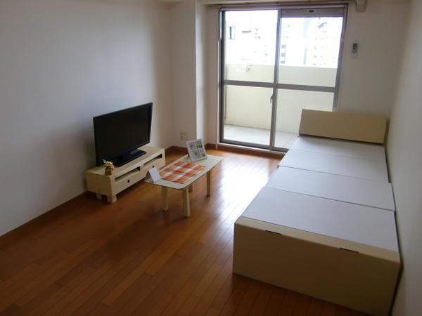 居室・リビング　一人暮らしにちょうど良い広さです♪