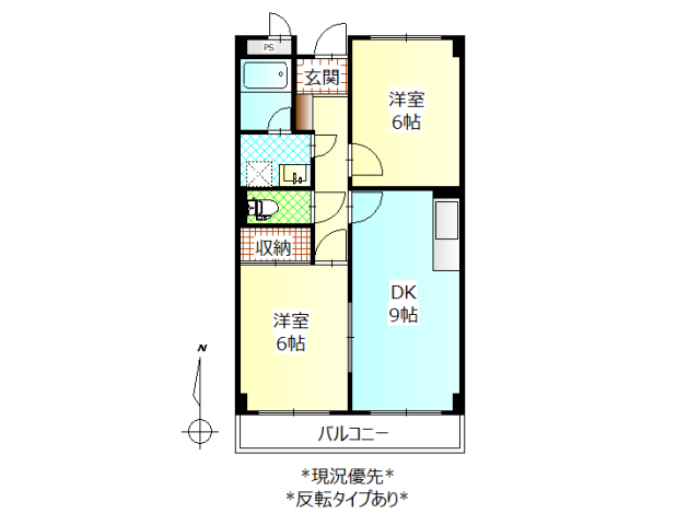 リンピアワッセナー_間取り_0