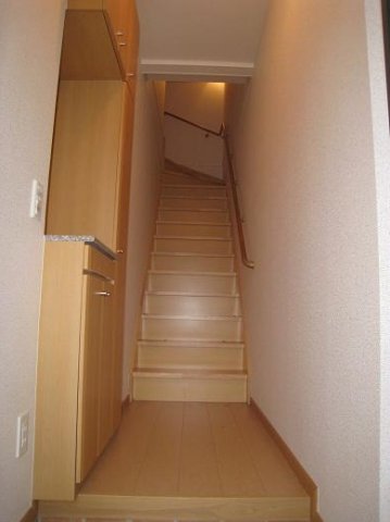 玄関　落ち着いた玄関です