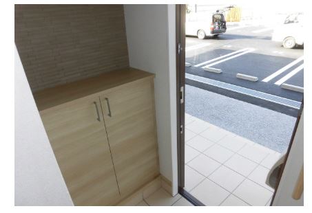 土佐くろしお鉄道阿佐線 のいち駅 徒歩9分 2階建 築6年の玄関写真