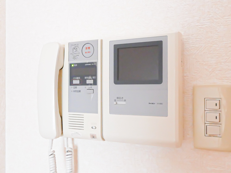 セキュリティ　写真は別号室です。現況優先になります。