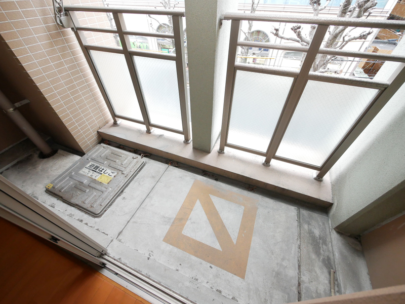 バルコニー　写真は別号室です。現況優先になります。