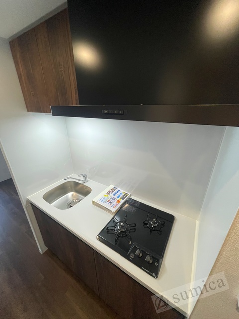 キッチン　２口システムキッチンでお料理楽しく♪♪