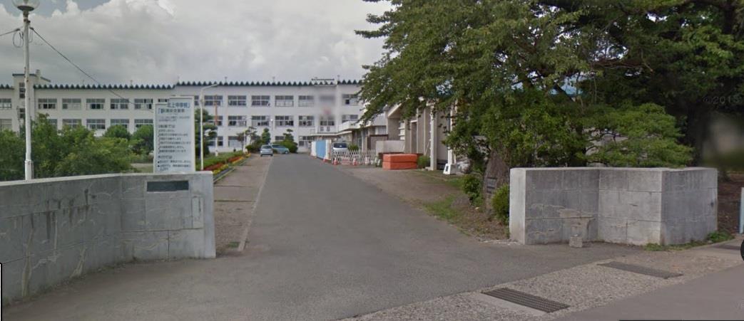 中学校　北上市立北上中学校（中学校）まで1670m