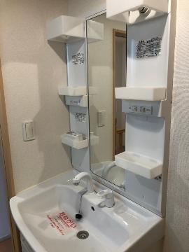 洗面設備　※同物件201号室