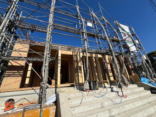 建物外観　建築現場