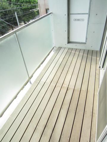 バルコニー　バルコニーから見た景色