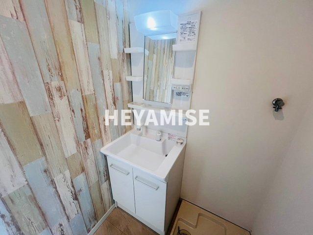 洗面設備　※室内画像は別部屋のもの